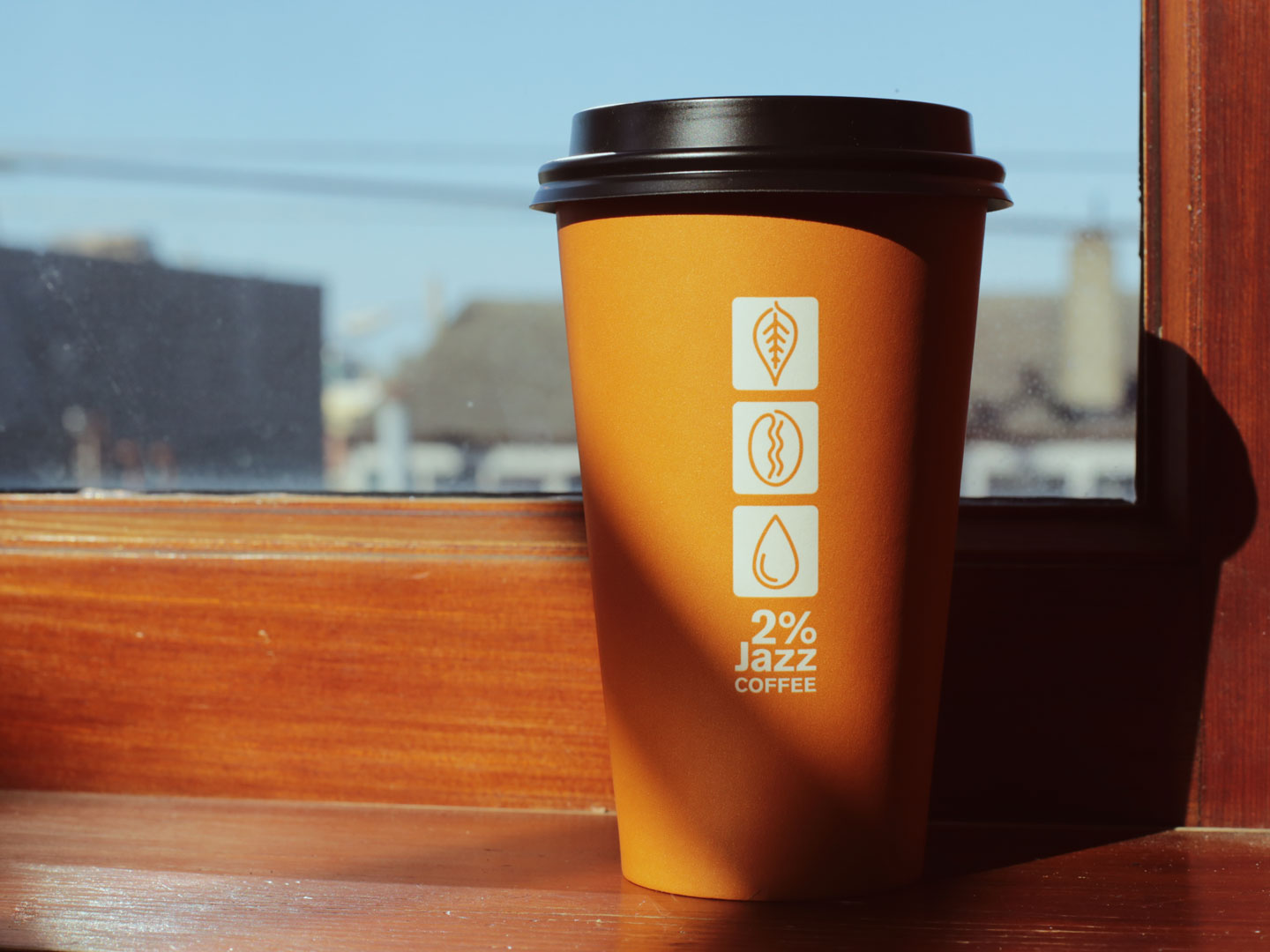 2 Percent Jazz Cup with Logo
