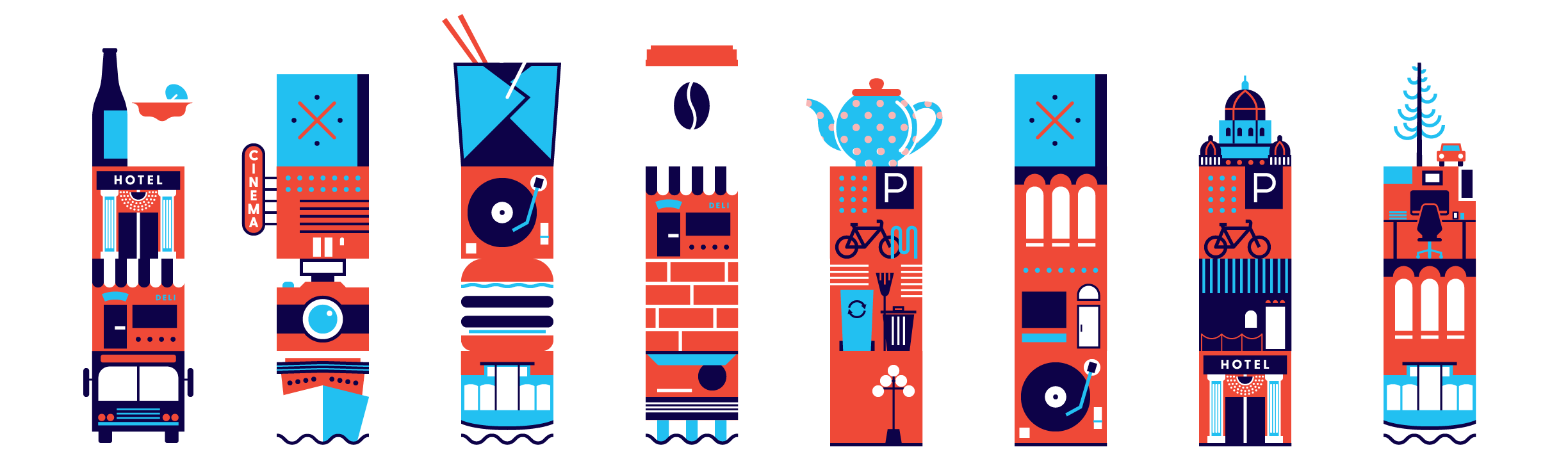 DVBA Icon Tower Designs Variety