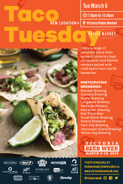 Beer Week Handbill Flyer Taco Tuesday